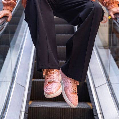 Nihonga inspired Silk Sneakers