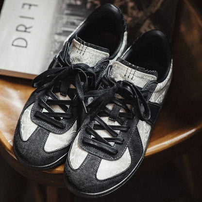 Tree of Life , Noir edition Silk Sneakers