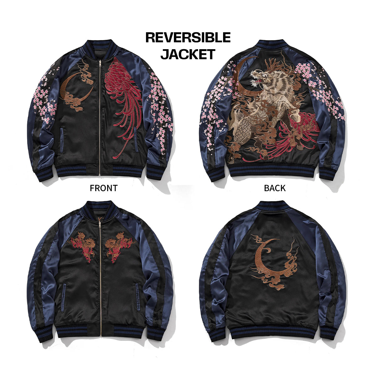 Eternal Blossoms Reversible Sukajan Jacket